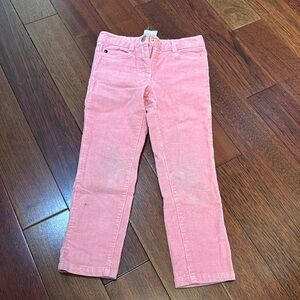 Pink Jacadi corduroy pants for 4y